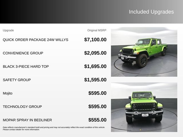 Used 2025 Jeep Gladiator Sport AWD/4WD image 4