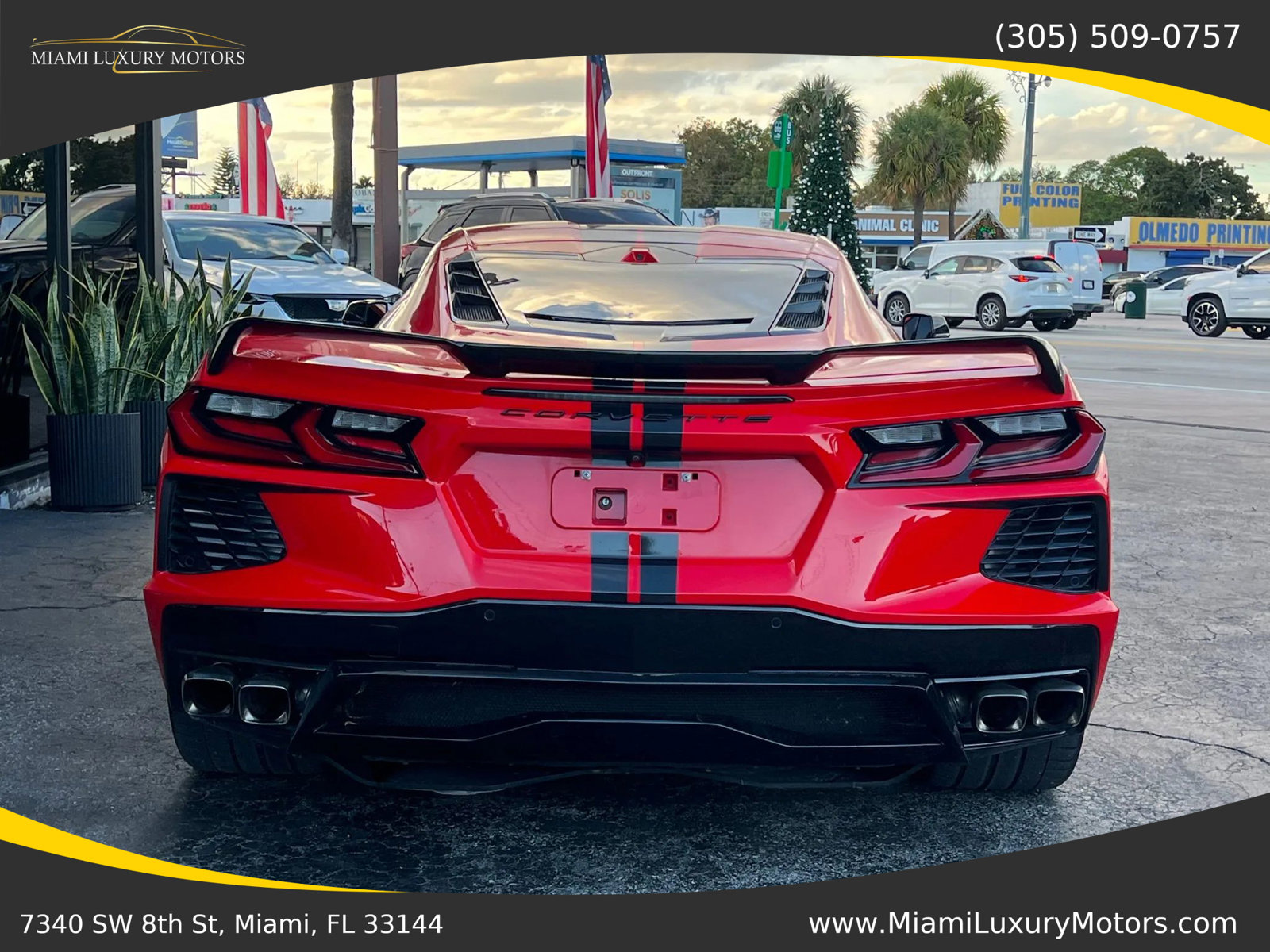 Used 2020 Chevrolet Corvette Stingray Preferred Cpe w/ 2LT Preferred Equipment Group image 8