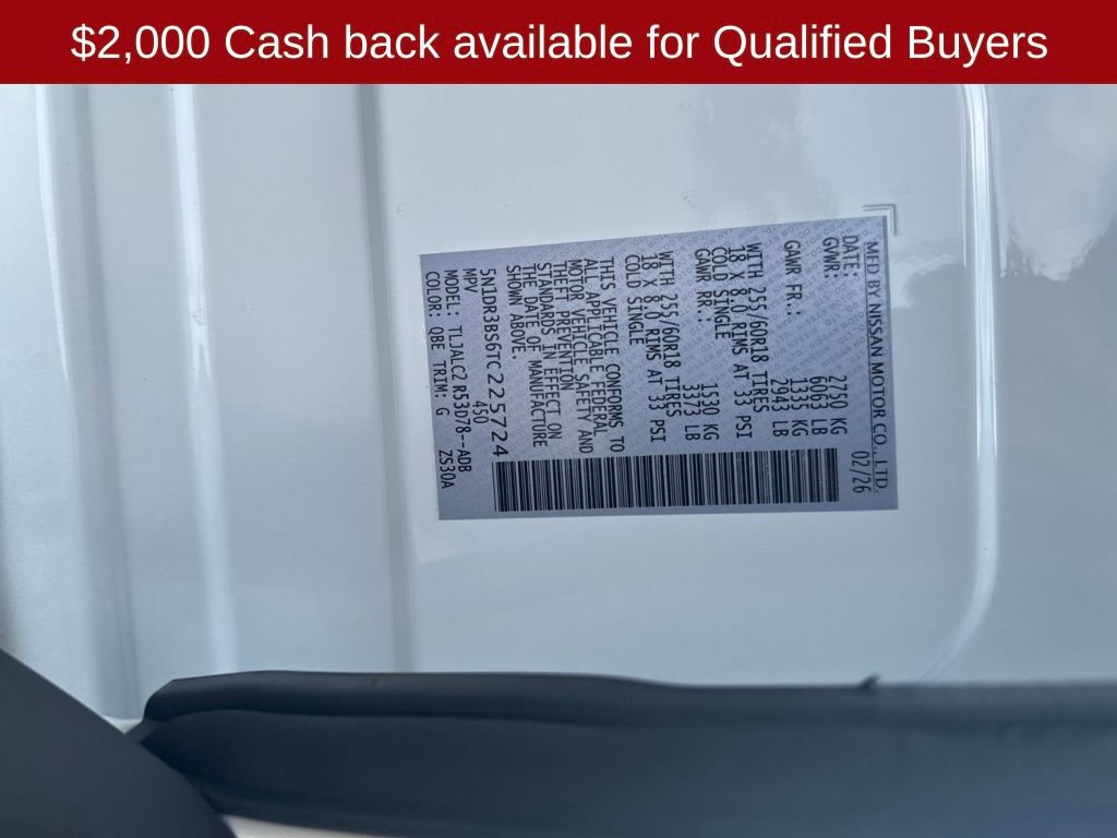 New 2026 Nissan Pathfinder SV image 31