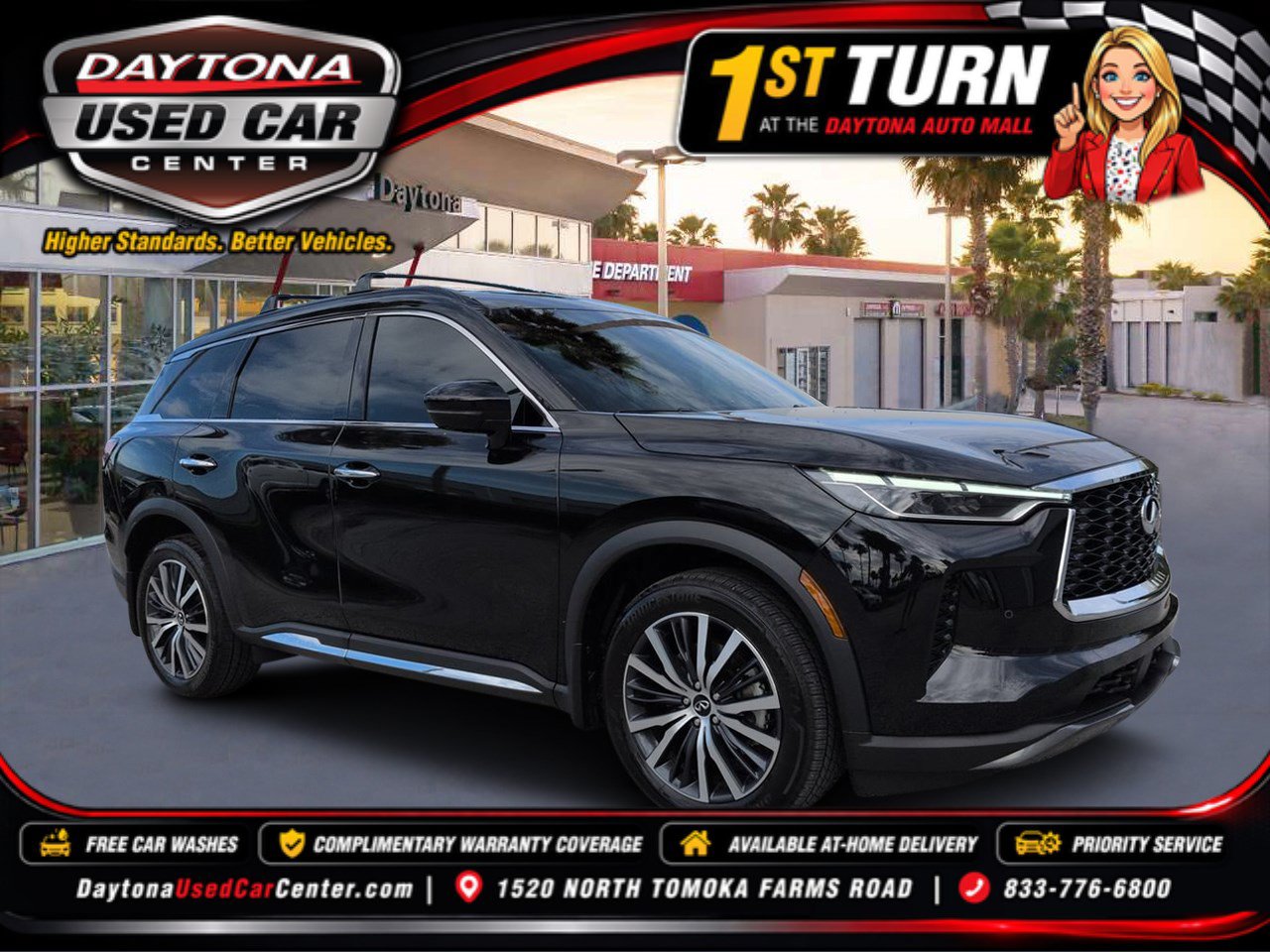 Used 2025 INFINITI QX60 Autograph w/ Cargo Package AWD/4WD image 1