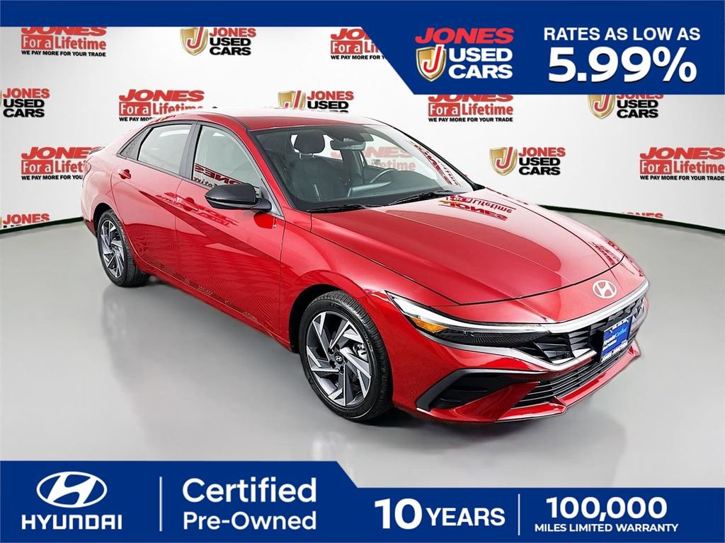 Certified 2025 Hyundai Elantra Sport FWD image 1