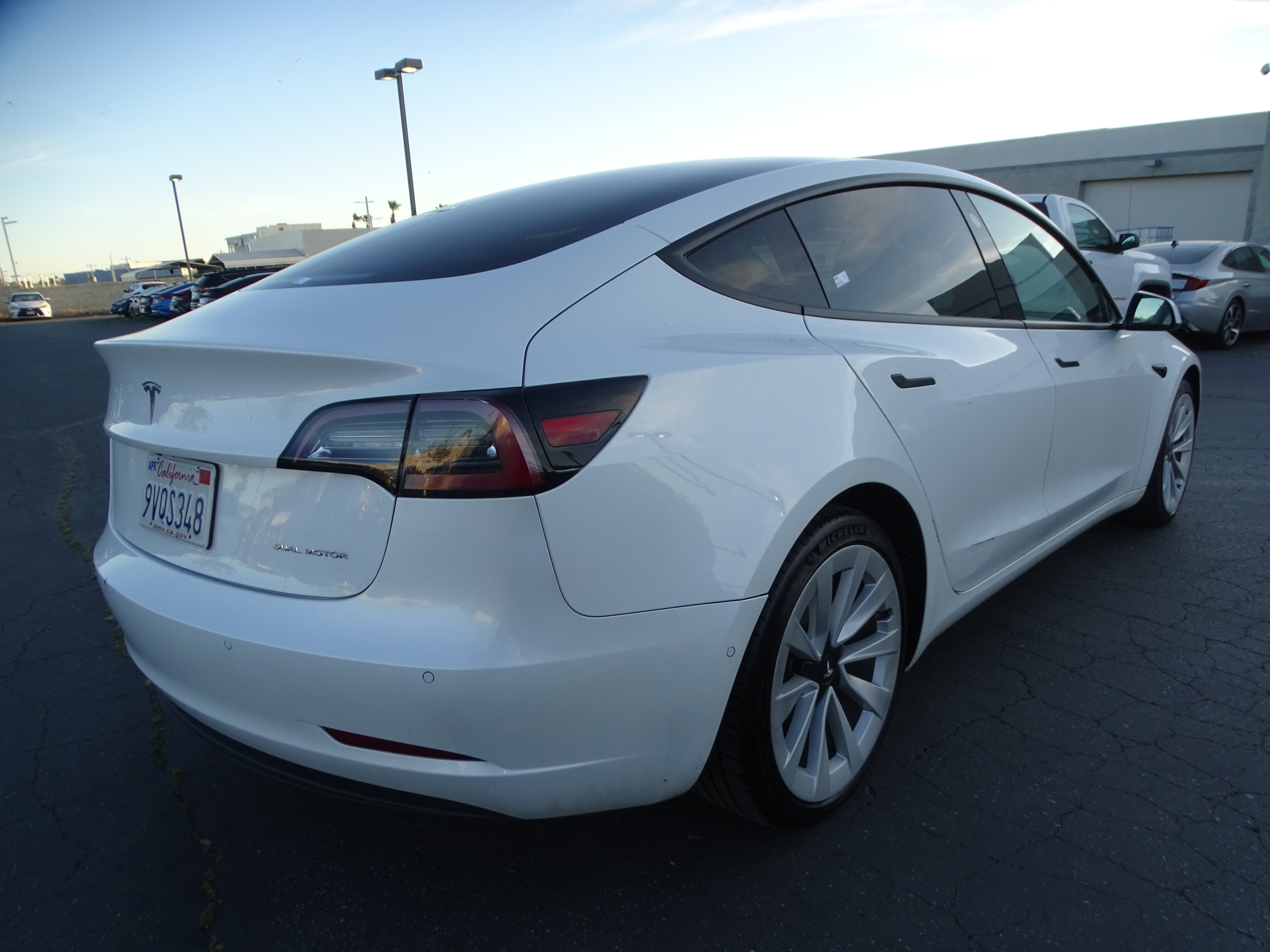 Used 2021 Tesla Model 3 Long Range AWD/4WD image 2