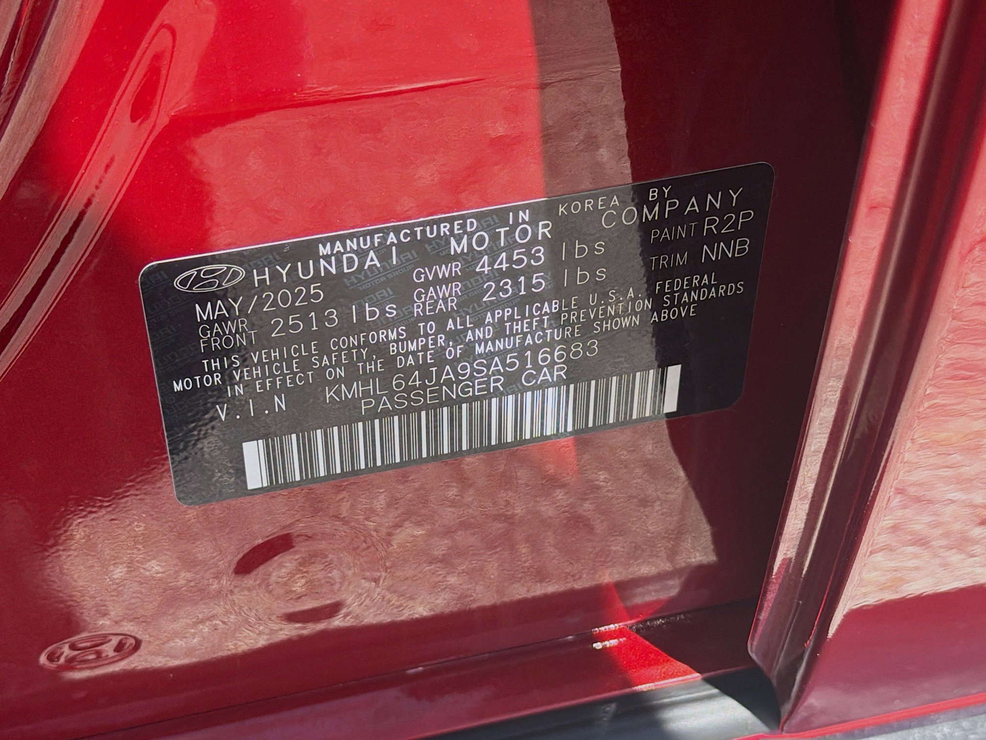 Certified 2025 Hyundai Sonata SEL image 34