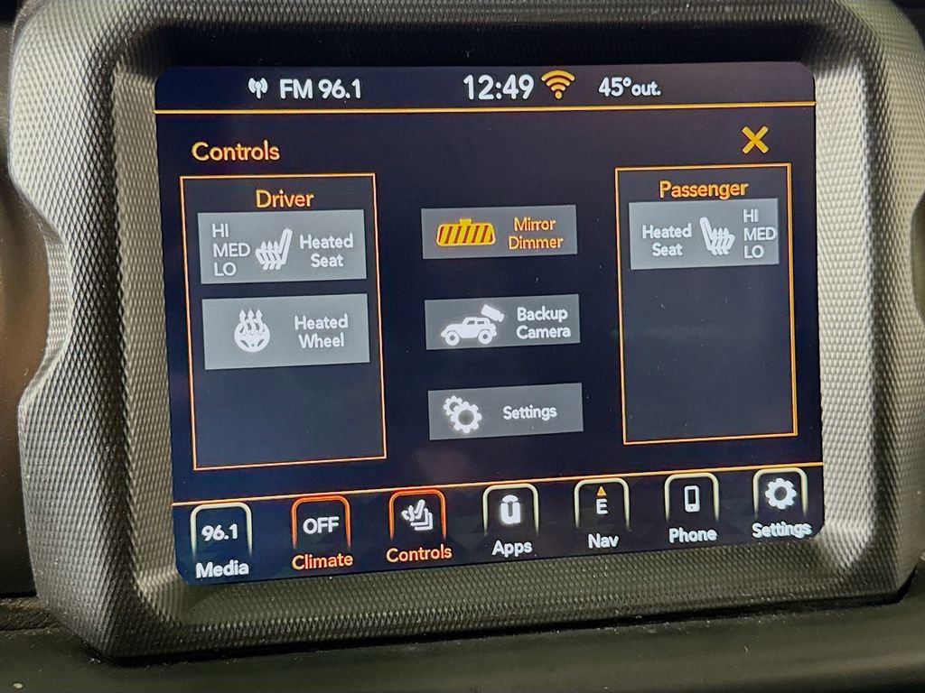 Used 2023 Jeep Wrangler Unlimited Rubicon 4xe w/ Cold Weather Group image 37