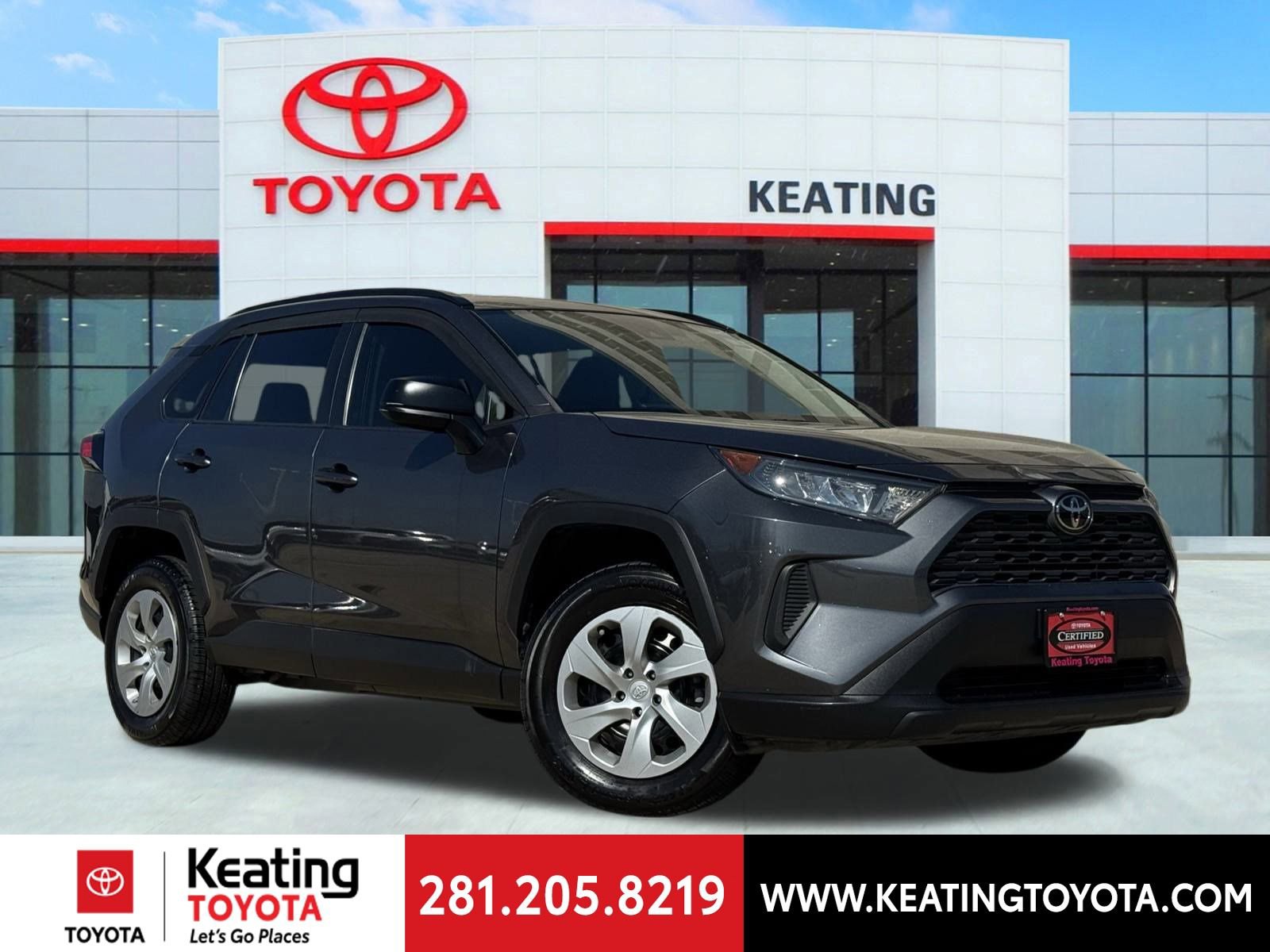 Certified 2021 Toyota RAV4 LE