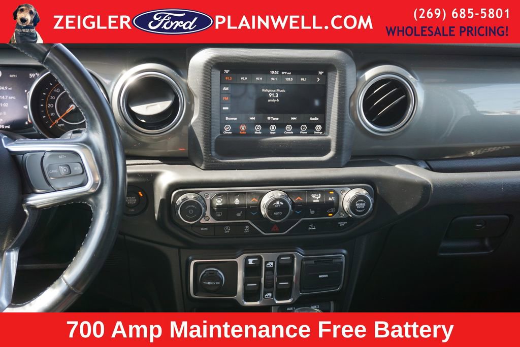 Used 2021 Jeep Wrangler Unlimited Sahara w/ Dual Top Group AWD/4WD image 14