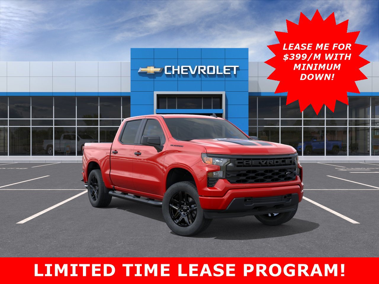 New 2026 Chevrolet Silverado 1500 Custom w/ Rally Edition