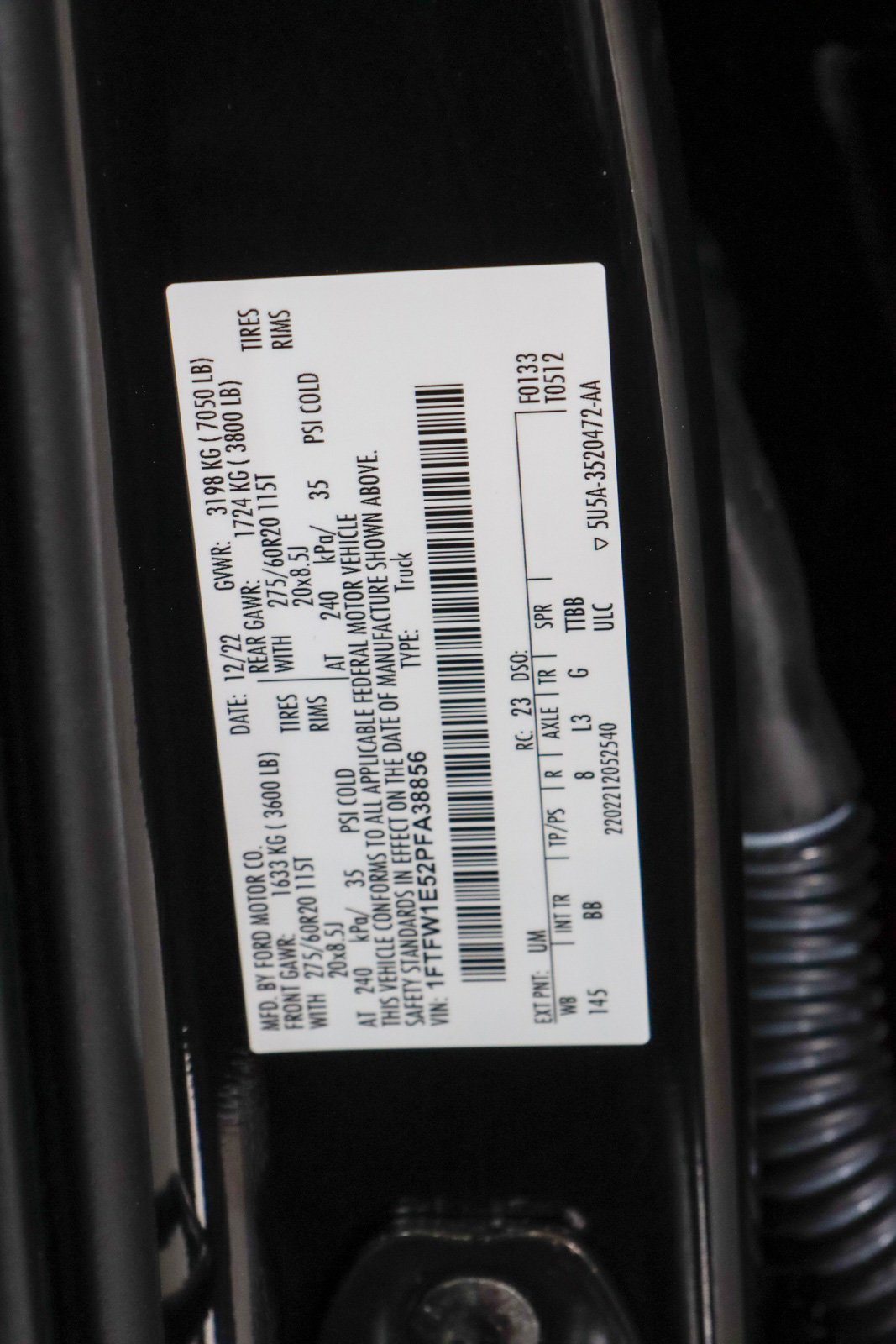 Used 2023 Ford F150 Platinum w/ Equipment Group 701A High image 33