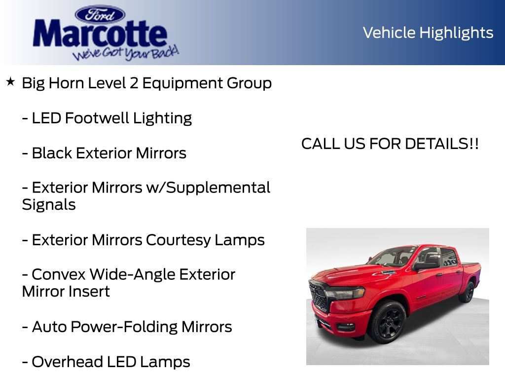 Used 2025 RAM 1500 Big Horn AWD/4WD image 31