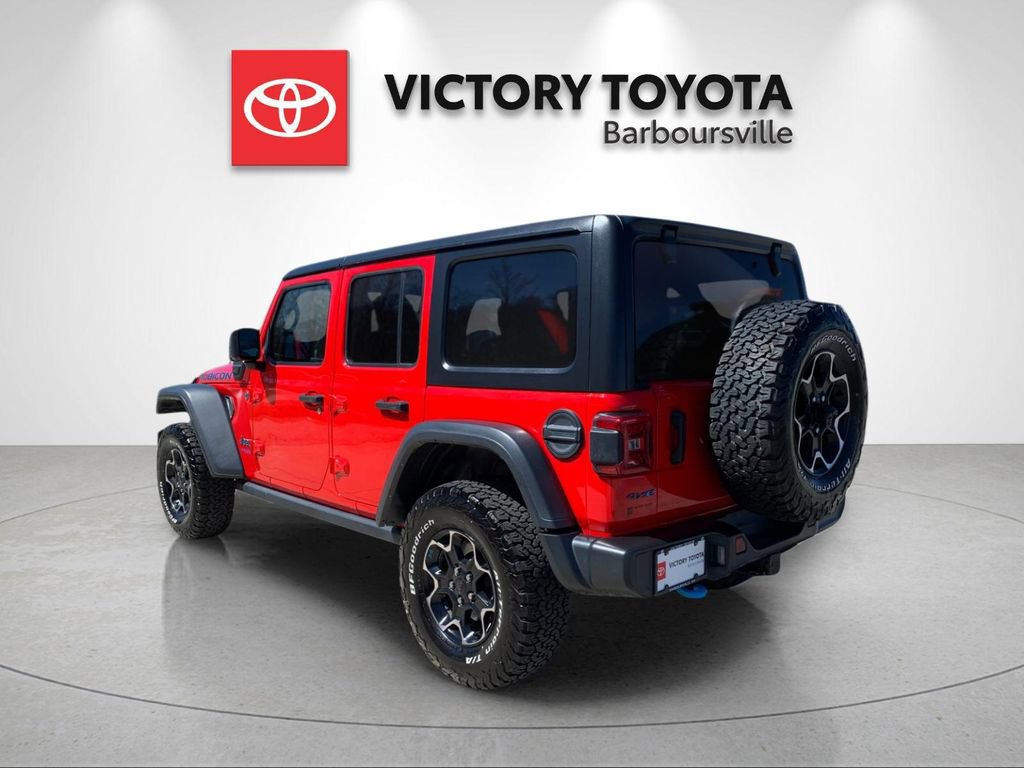 Used 2021 Jeep Wrangler Unlimited Rubicon 4xe image 3