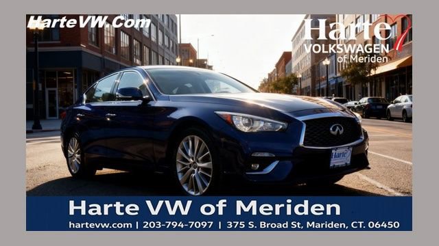 Used 2023 INFINITI Q50 Luxe w/ Cargo Package image 1