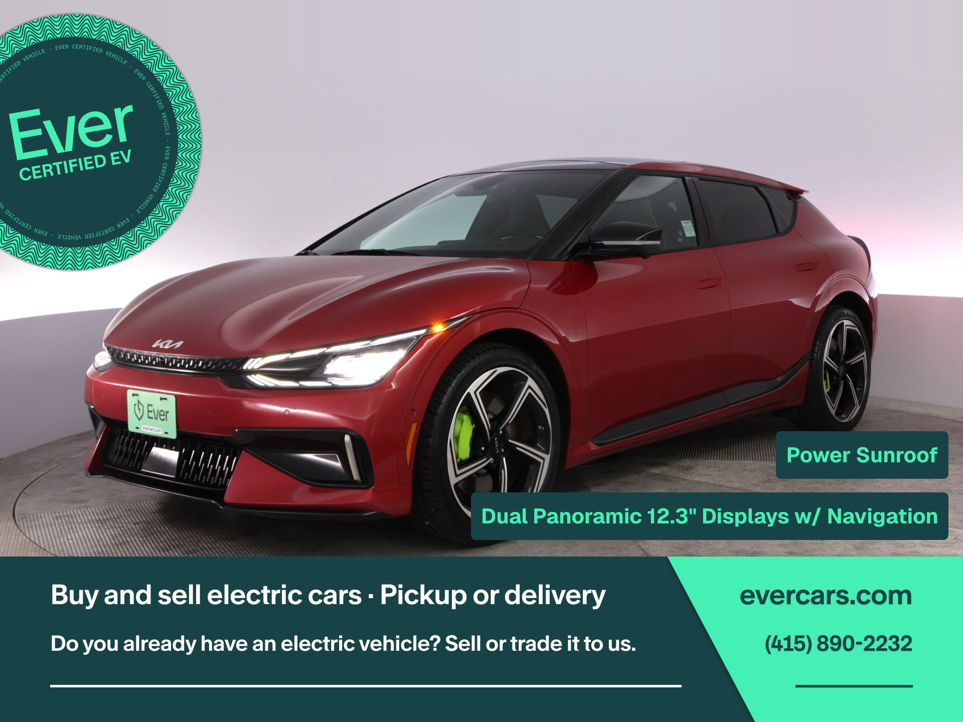 Used 2023 Kia EV6 GT AWD/4WD image 1