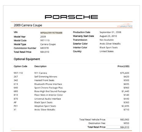 Used 2009 Porsche 911 Carrera RWD image 2