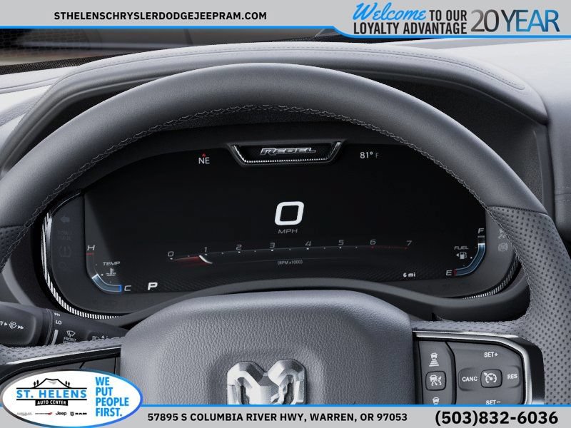 New 2026 RAM 1500 Rebel w/ Rebel Level 2 Equipment Group AWD/4WD image 20
