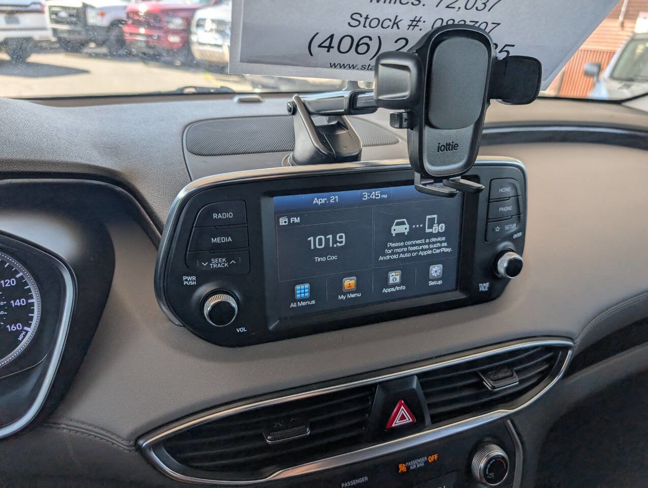 Used 2019 Hyundai Santa Fe SE AWD/4WD image 21