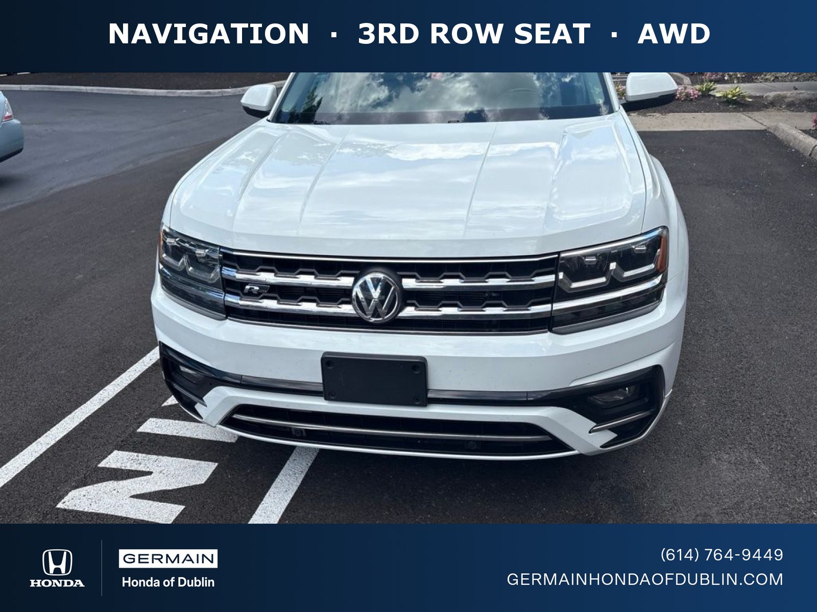 Used 2019 Volkswagen Atlas SEL R-Line AWD/4WD image 1