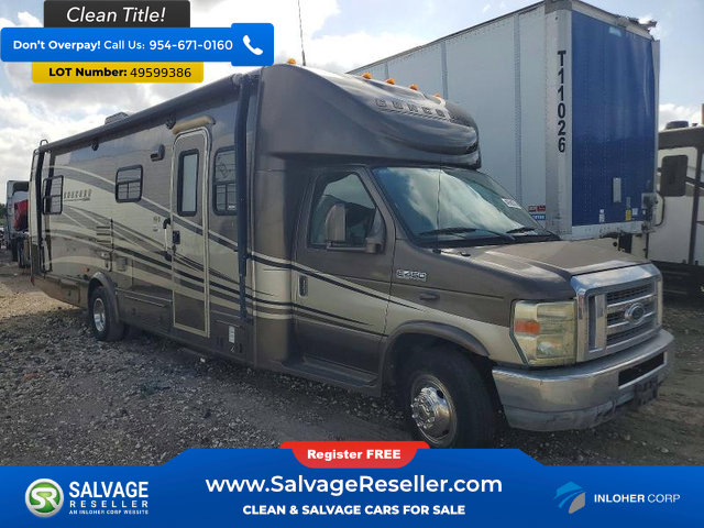 Used 2011 Ford E-450 and Econoline 450 Super Duty w/ Motorhome Prep Pkg RWD image 1
