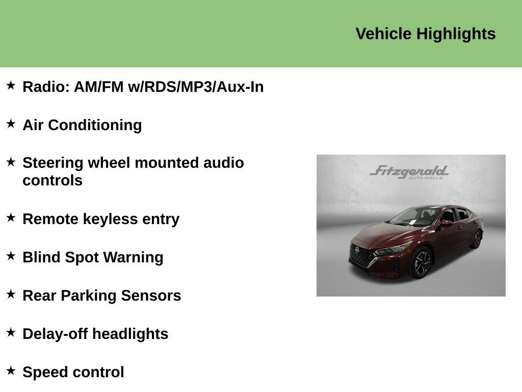Used 2024 Nissan Sentra SV FWD image 9