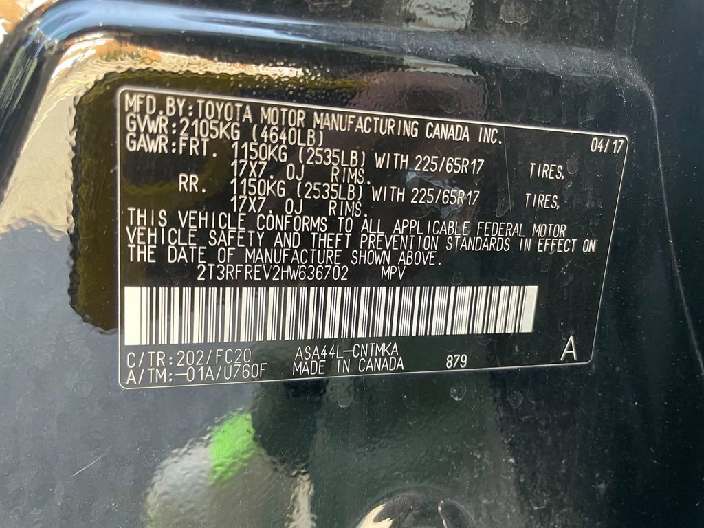 Used 2017 Toyota RAV4 XLE w/ Plus Special Value Package image 33