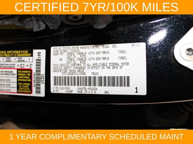Used 2023 Toyota Tundra SR5 w/ SR5 Convenience Package AWD/4WD image 29