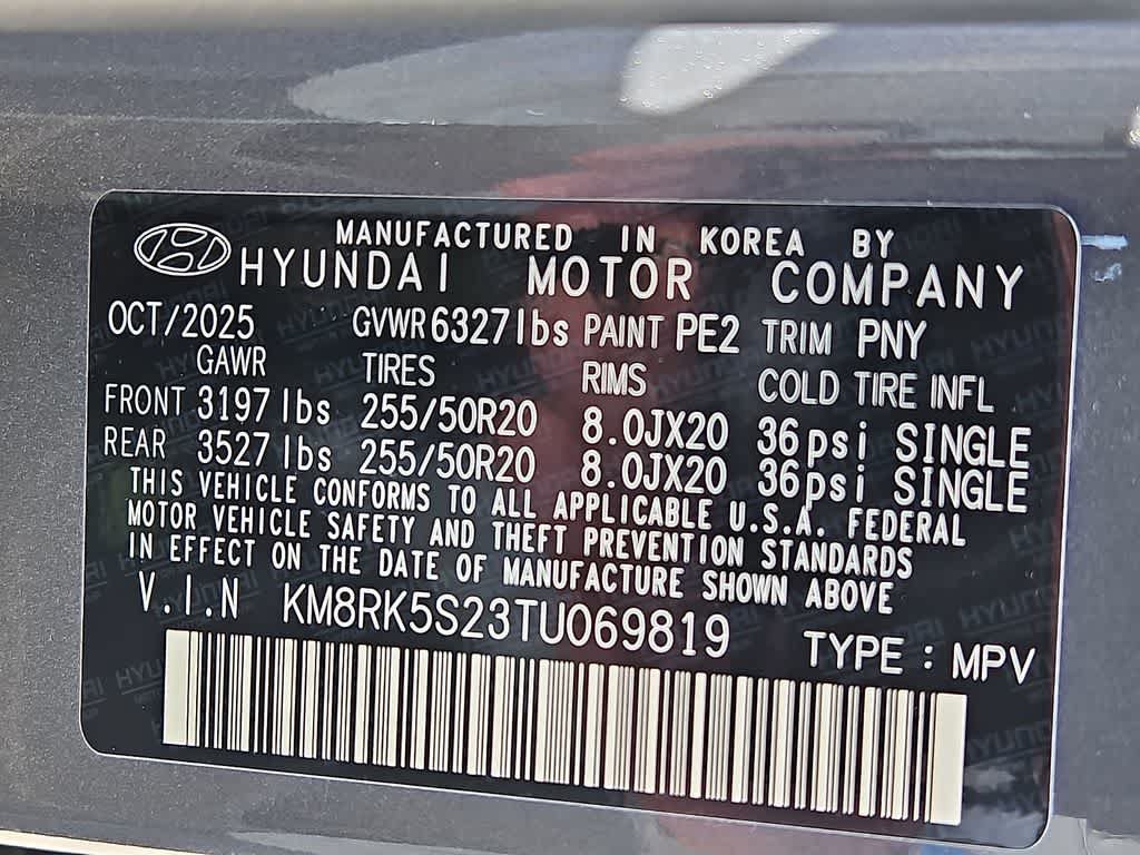 New 2026 Hyundai Palisade Limited FWD image 24