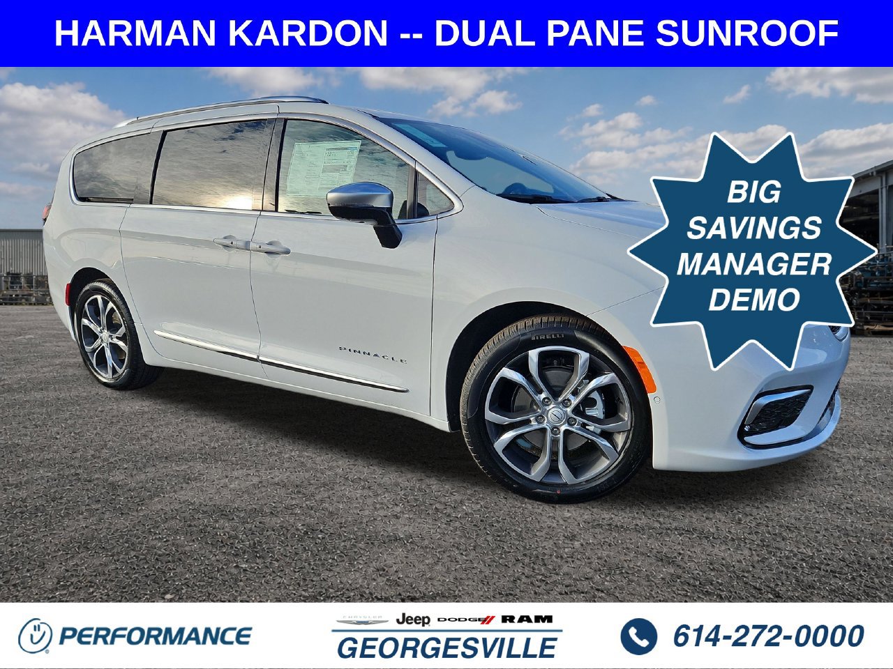 New 2026 Chrysler Pacifica Pinnacle w/ Trailer Tow Group