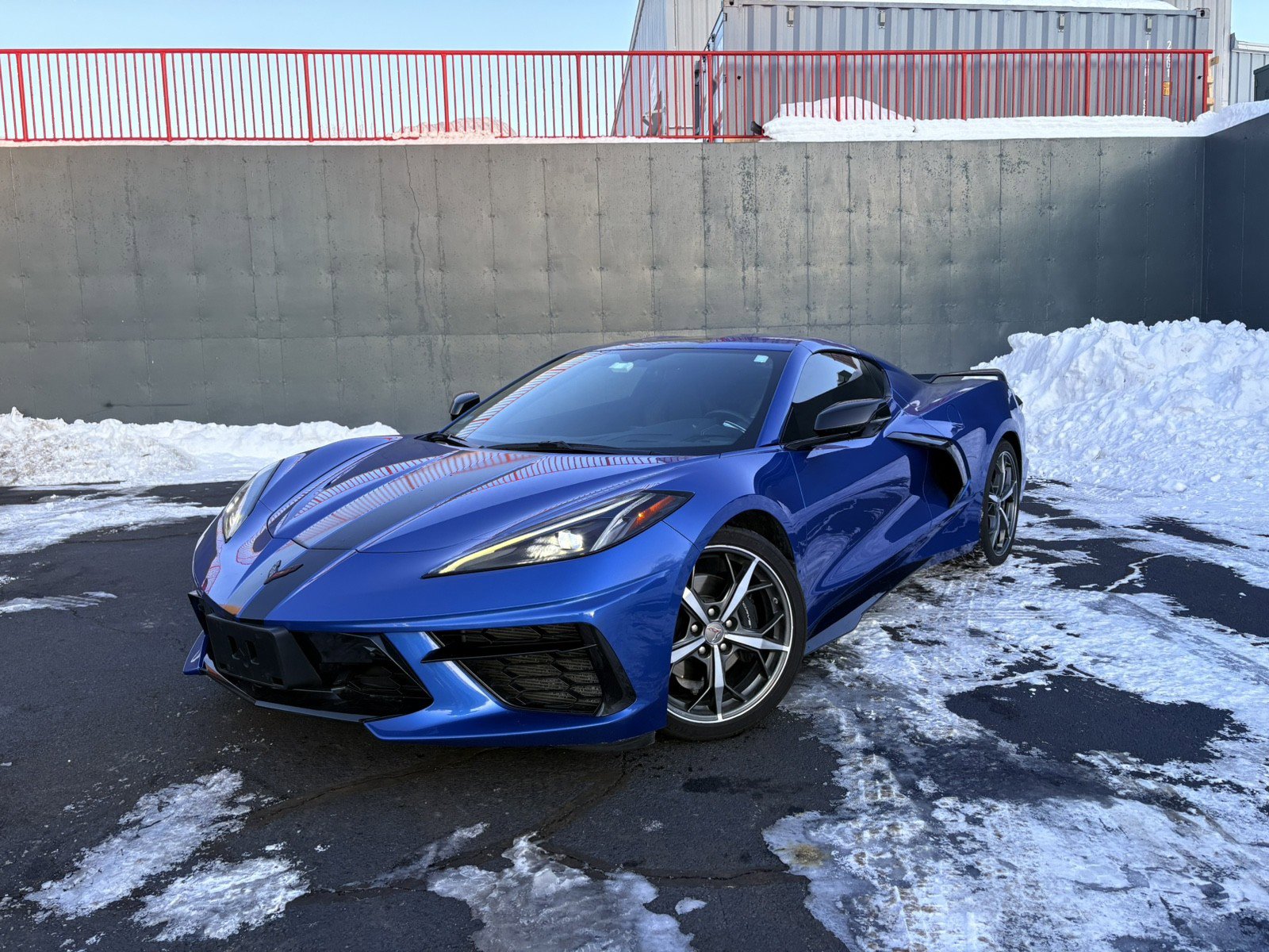 Used 2021 Chevrolet Corvette Stingray Preferred Cpe w/ Battery Protection Package image 1