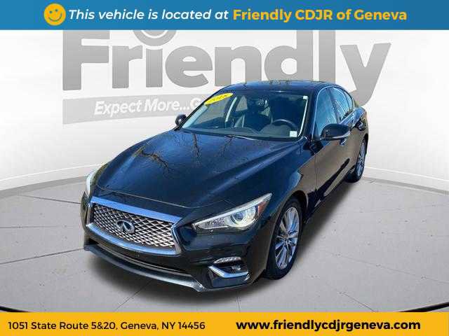 Used 2018 INFINITI Q50 Luxe w/ Essential Package (3.0T Luxe)