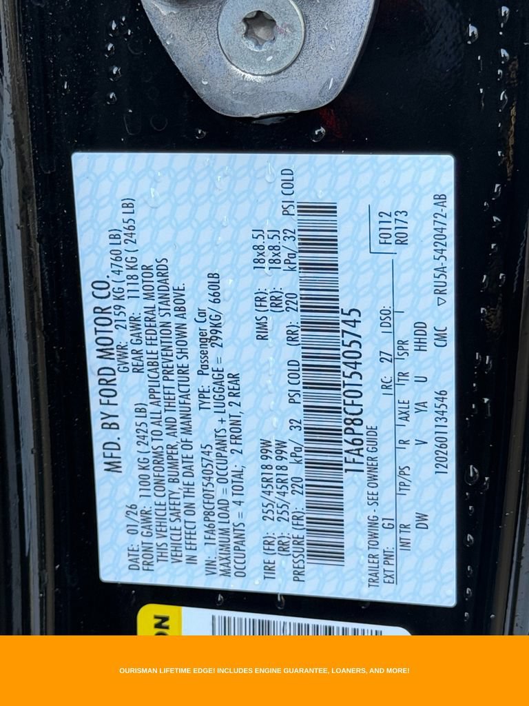 Used 2026 Ford Mustang GT RWD image 44