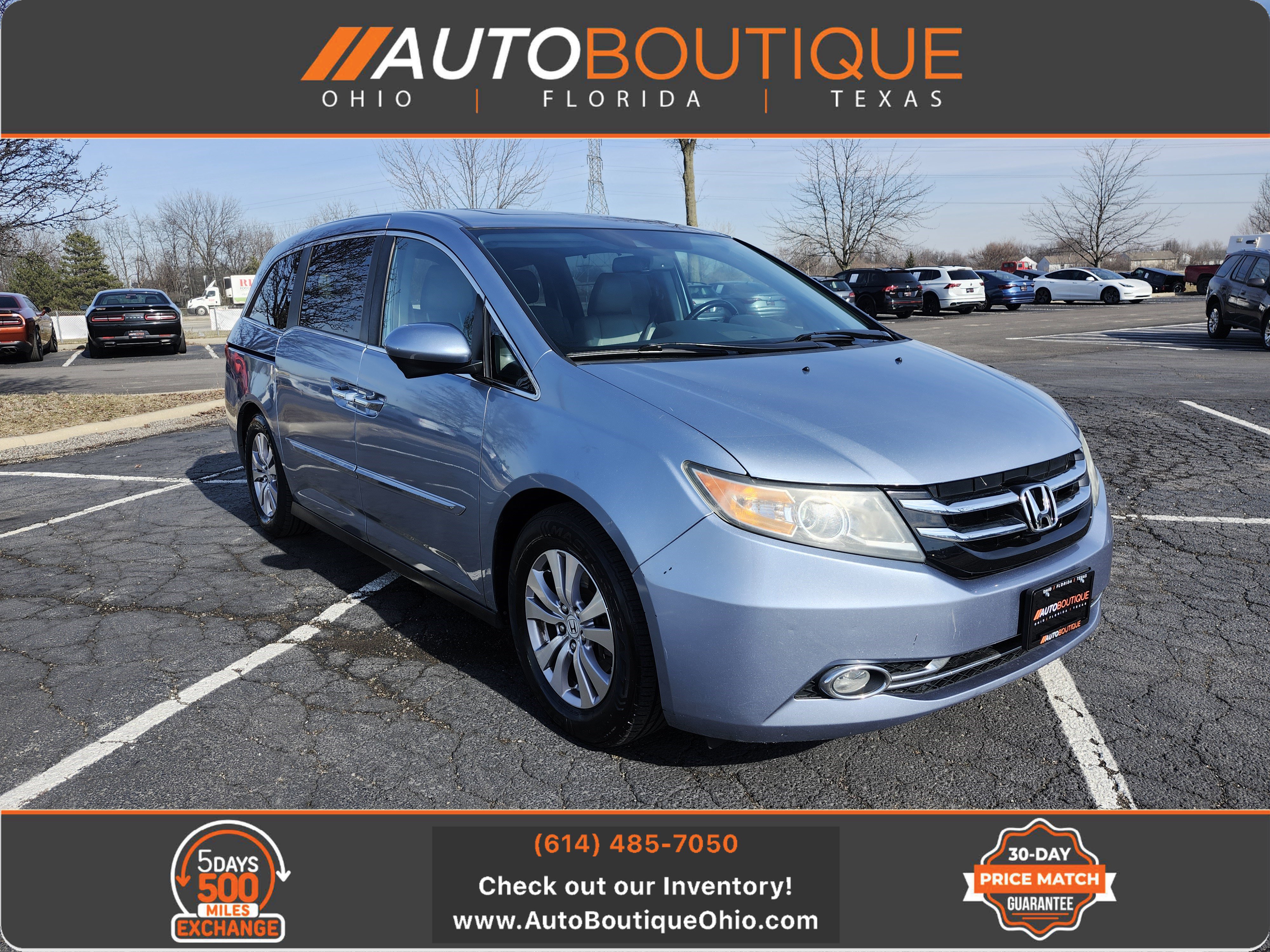 Used 2014 Honda Odyssey EX-L image 1
