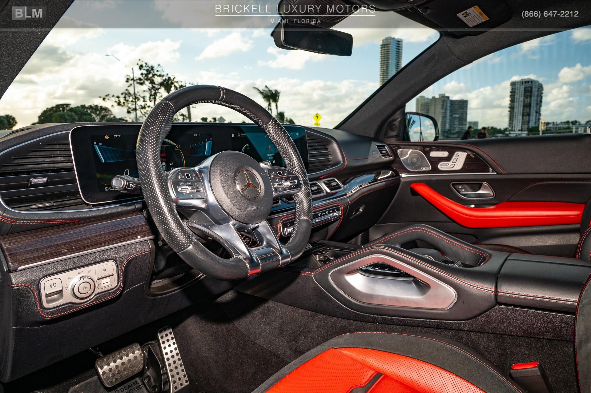 Used 2021 Mercedes-Benz GLE 53 AMG 4MATIC Coupe w/ AMG Night Package image 7