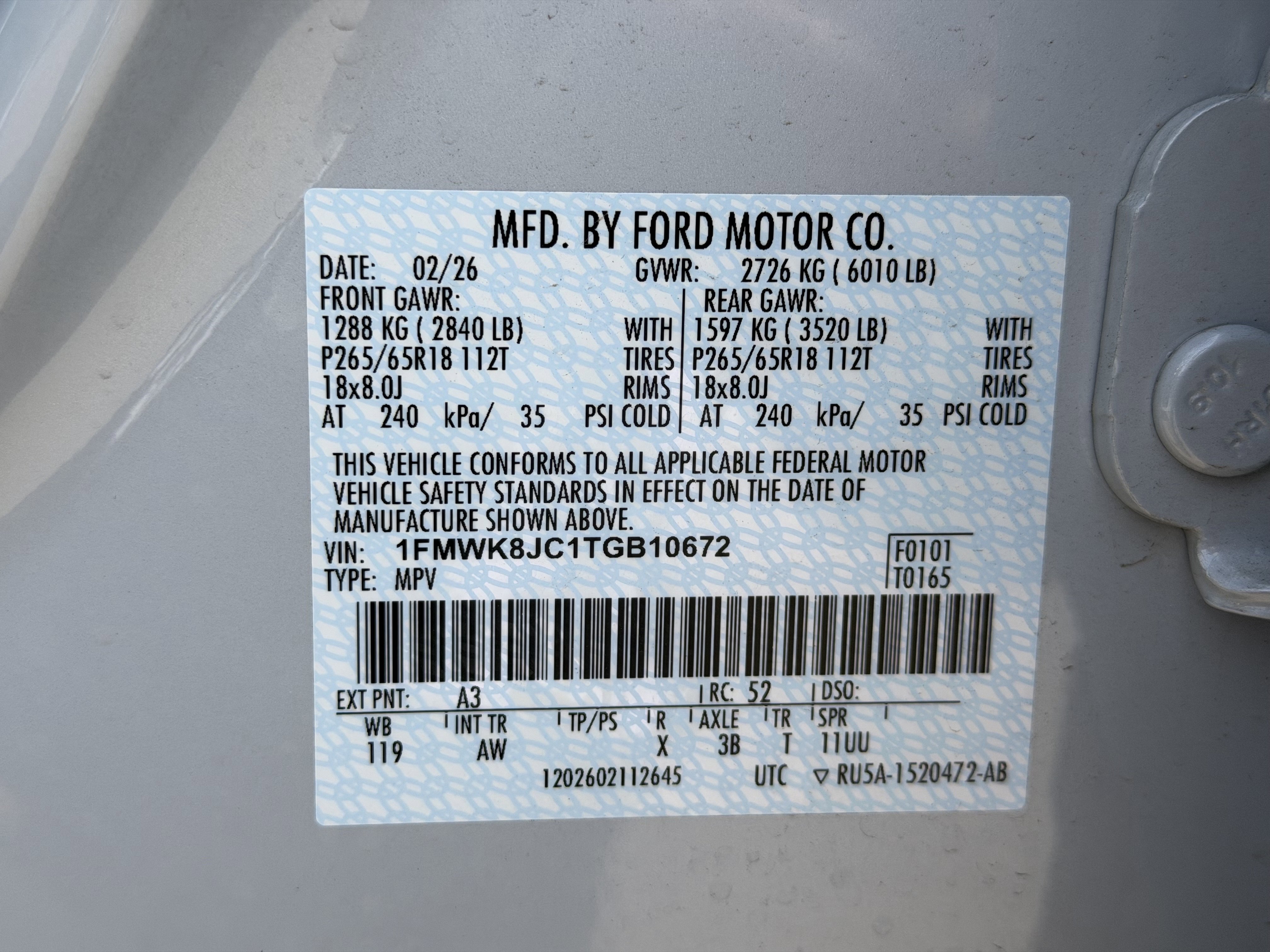 New 2026 Ford Explorer Tremor w/ Tremor Ultimate Package AWD/4WD image 27