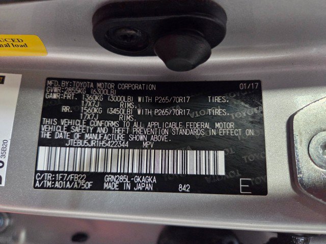 Used 2017 Toyota 4Runner SR5 image 89