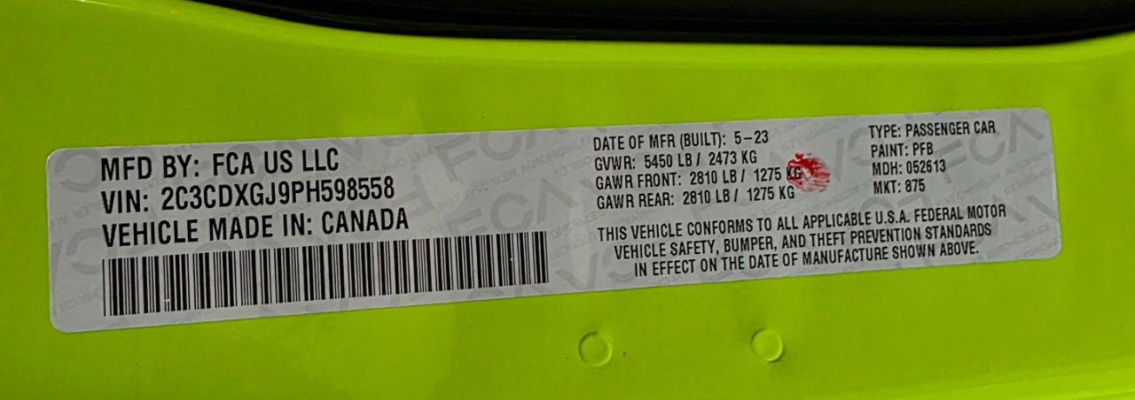 Used 2023 Dodge Charger Scat Pack RWD image 49