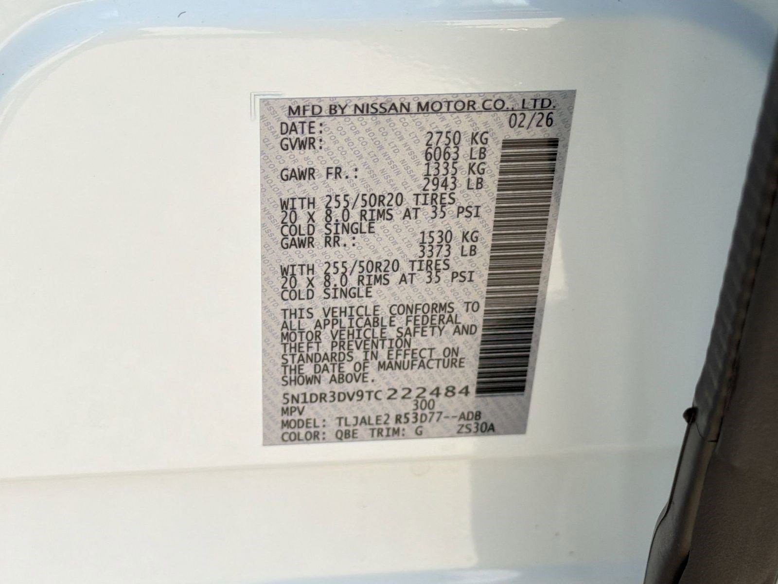 New 2026 Nissan Pathfinder Platinum image 20