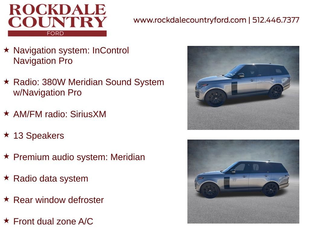 Used 2020 Land Rover Range Rover HSE image 7