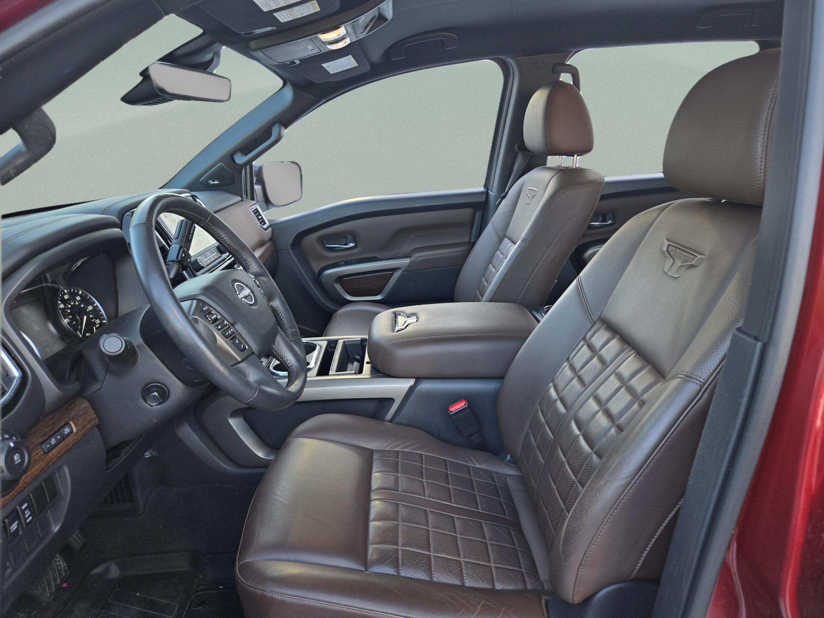 Used 2023 Nissan Titan Platinum Reserve w/ Off Road Protection Package AWD/4WD image 11