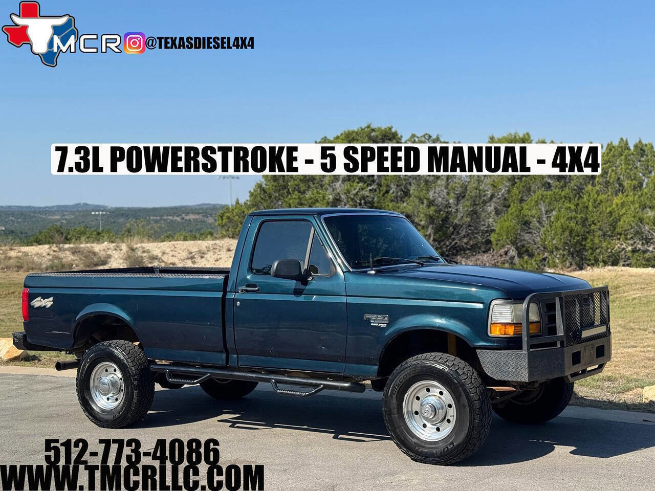 Used 1996 Ford F350 4x4 Regular Cab
