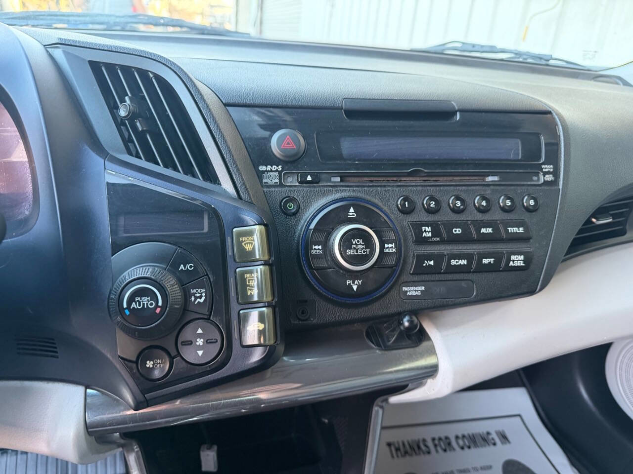 Used 2011 Honda CR-Z EX image 9