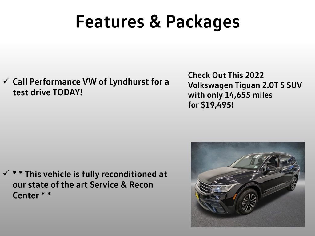 Used 2022 Volkswagen Tiguan S image 4