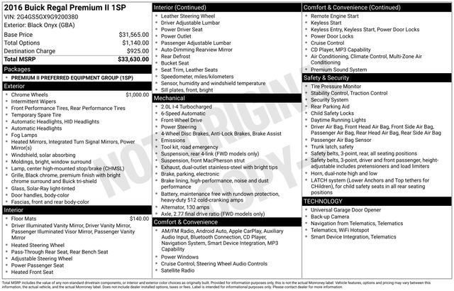 Used 2016 Buick Regal Premium image 6