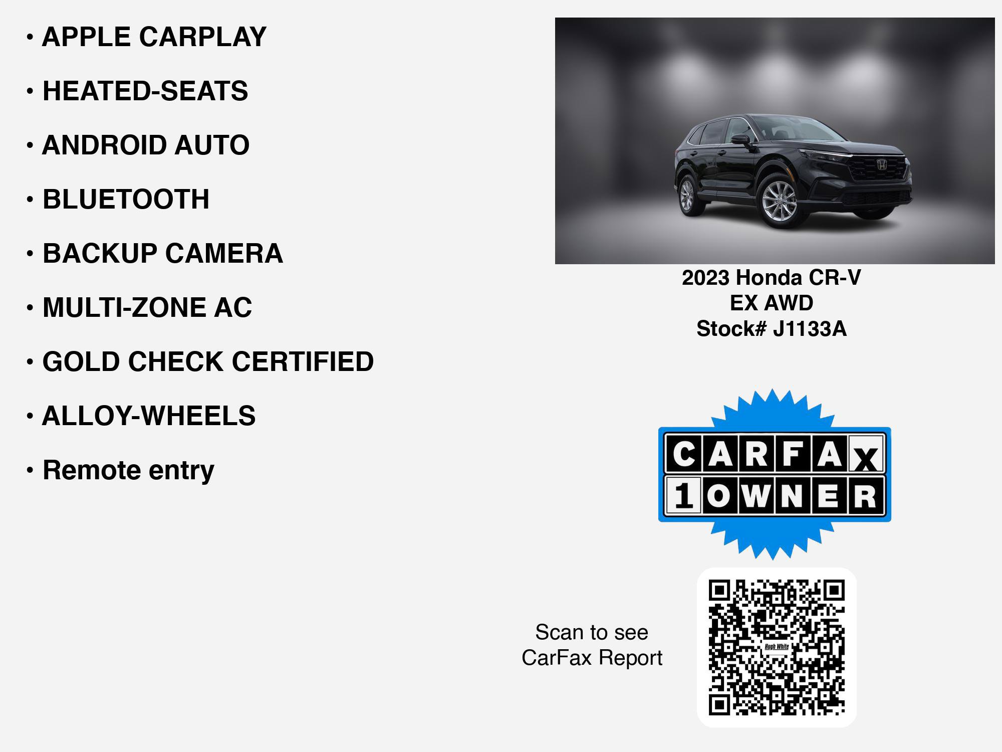 Used 2023 Honda CR-V EX image 7