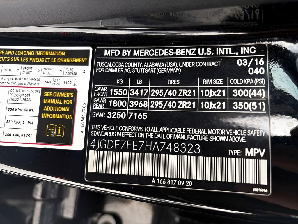 Used 2017 Mercedes-Benz GLS 63 AMG 4MATIC image 23