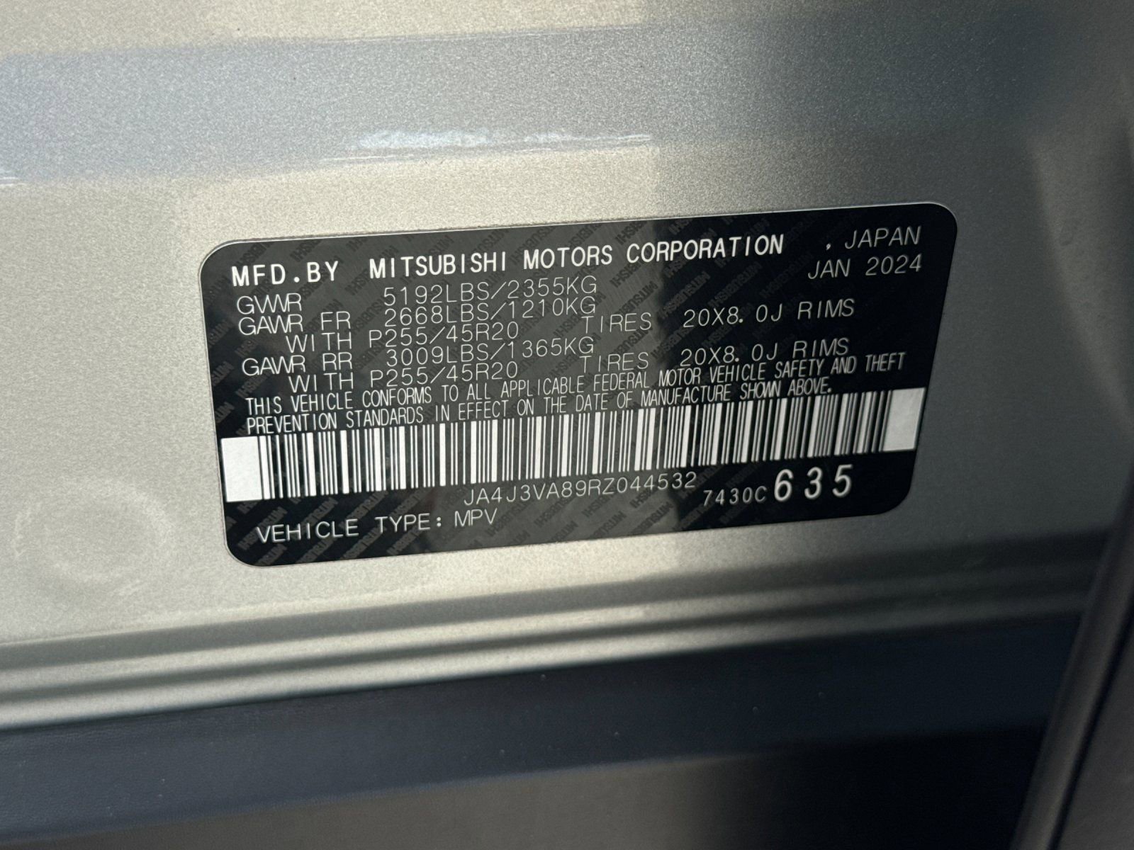 Used 2024 Mitsubishi Outlander SE FWD image 30