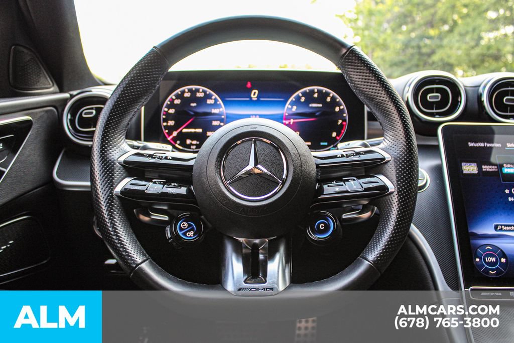 Used 2025 Mercedes-Benz C 43 AMG 4MATIC Sedan w/ AMG Night Package Plus image 24