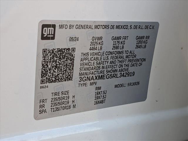 Used 2024 Chevrolet Equinox RS w/ RS Leather Package image 25