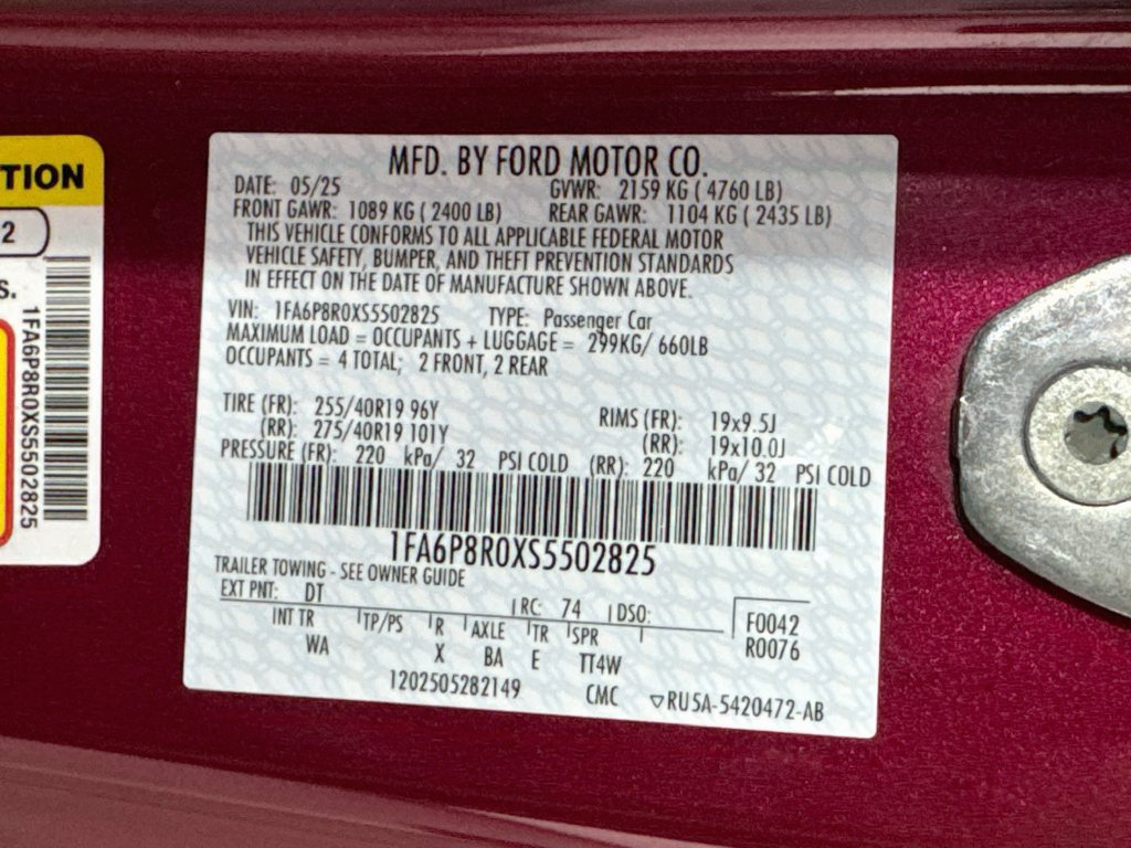 Used 2025 Ford Mustang Dark Horse RWD image 37