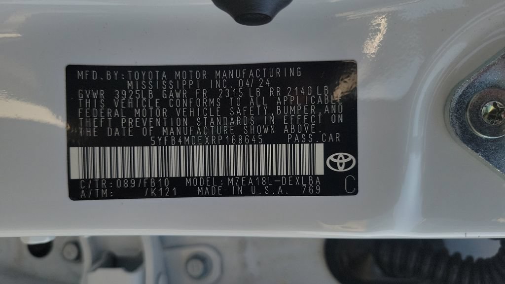 Certified 2024 Toyota Corolla LE FWD image 26