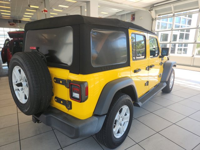 Certified 2018 Jeep Wrangler Unlimited Sport S AWD/4WD image 11