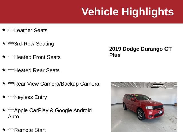 Used 2019 Dodge Durango GT AWD/4WD image 10
